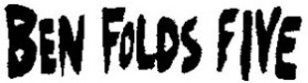 Ben Folds Five logo