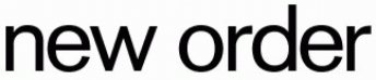 New Order logo New Order logo