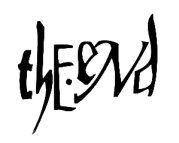 The End logo