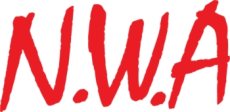 N.W.A logo N.W.A logo