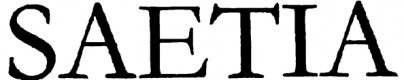 Saetia logo Saetia logo