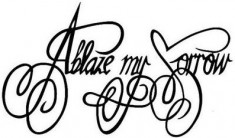 Ablaze My Sorrow logo Ablaze My Sorrow logo