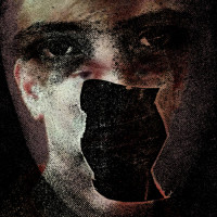 Black Table With the Two Griffins Attacking